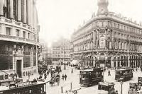 Primeros tranvías eléctricos (1901)